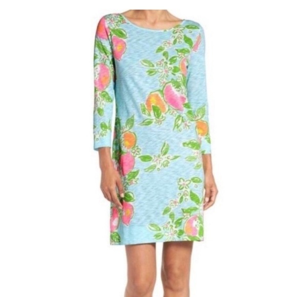 Lilly Pulitzer Marlowe Boatneck T-Shirt Dress XS summer beach vacation - Picture 2 of 6